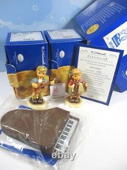 Hummel Musical Medley Collector's Set Boy Girl Piano LE951/7500 Box COA NEW