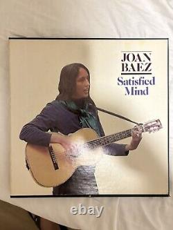 Joan Baez-Satisfied Mind-Vinyl 4 LP Box Set With Tribute Booklet-Original Copy