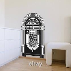 Jukebox Art Wall Print Sticker Decor Old Music Box Song Party Vinyl Decal 90