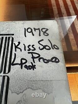 KISS Black Box 1978 Solo Album Radio PROMO/AUCOIN Signed Ace & Paul Super Rare