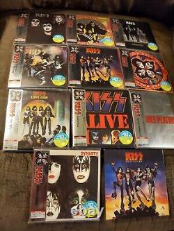 KISS DOUBLE PLATINUM MINI LP JAPAN CD BOX SET With OBI AND MINI ORIGINAL INSERTS