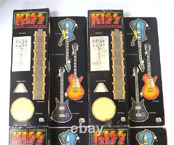 Kiss Mego Doll Action Figures Set Of 4 In Boxes 1977 Aucoin Muscular Version