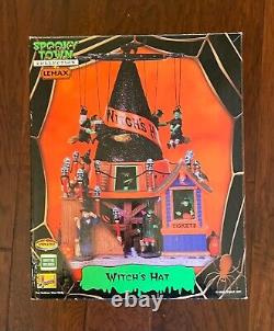 LEMAX SpookyTown WITCH'S HAT Halloween