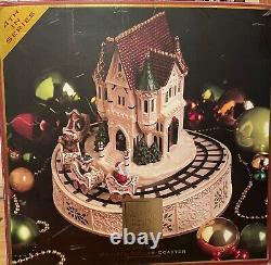 LENOX FOR THE HOLIDAY'S CHRISTMAS MUSICAL ROLLER COASTER WithORIGINAL BOX