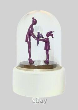 Lanvin Ltd Edition Porcelaine Mother & Daughter Music Box New Original Box Rare