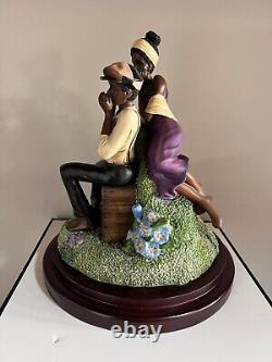 Lenox Ebony Visions Love Jones John Holyfield Artist Select Limited Ed Figurine