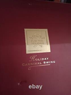 Lenox Holiday Carnival Swing, Musical/Wind-up, Box, SEE DESCRIPTION