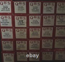 Lots Of 40 Vintage QRS Piano Music Scrolls Christmas Jazz Pop Original Boxes