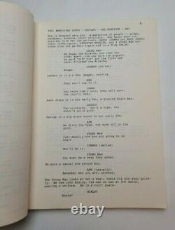 MUSIC BOX / Joe Eszterhas 1988 Screenplay, lawyer & father accused of war crimes