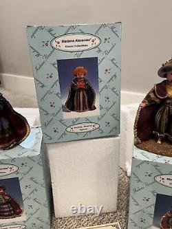 Madame Alexander Complete In Boxes With Musical Crèche- Vintage Never Used