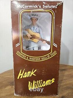 McCormick's Hank Williams Decanter EMPTY In Original Box