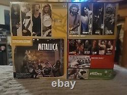 McFarlane Toys Metallica Harvesters of Sorrow Complete Automated Band Set