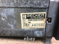 Mercedes Benz Oem Becker Europa Cassette Player Radio Stereo Deck Headunit 599 3