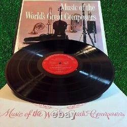 Music of the World's Great Composers 1959 Original RCA Pressing Complete Box Set