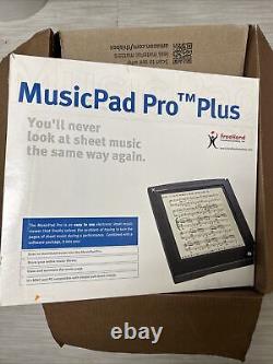 MusicPad Pro Plus Digital Music Stand With Power Supply With Original Box