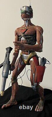 NECA Iron Maiden Somewhere In Time Cyborg Eddie 18 Figure In Good Shape