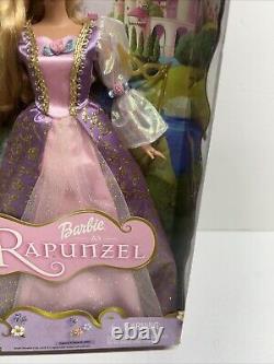 NEW IN BOX Mattel Barbie Rapunzel Musical Hair Brush, Hair Magically Grows, 2001