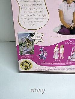 NEW IN BOX Mattel Barbie Rapunzel Musical Hair Brush, Hair Magically Grows, 2001