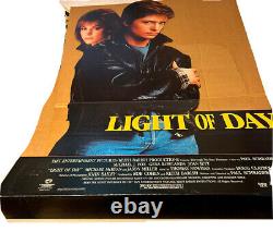 New in box 1986 LIGHT OF DAY STORE DISPLAY PROMO MICHAEL J FOX JOAN JETT 54x34