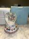 Partylite P8652 Peppermint Pals Snow Globe Music In Orig Box