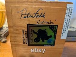 Peter Falk Columbo Wood cigar box rare