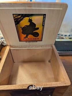 Peter Falk Columbo Wood cigar box rare