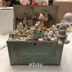 Precious Moments Toy Chest Motion Music Box My Favorite Things 1991