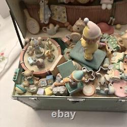 Precious Moments Toy Chest Motion Music Box My Favorite Things 1991