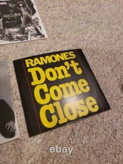 RAMONES Singles Box Ltd. #ed RSD 2017 10 x 7 RECORD SINGLES BOX SET