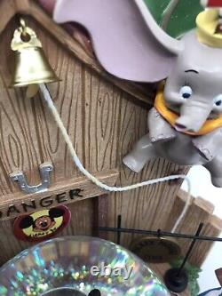 RARE Disney Mickey Mouse Club Music SnowGlobe Mickey Mouse March with Orig Box