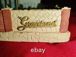 RARE Elvis Presley GRACELAND MANSION Music Box Elvis Presley Enterprises Inc