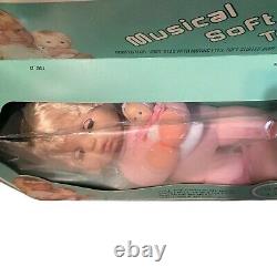 RARE VTG 1979 Playmates Musical Soft Touch Baby Doll NEW IN BOX Works EHTF 13