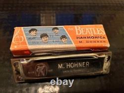 RARE! Vintage Beatles Harmonica M. Hohner Original Box/Great Shape INCREDIBLE