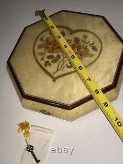 REUGE Music Box W Original Key MEMORY No 5988 Excellent Very Rare Antique Clean