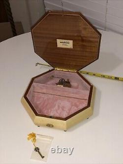 REUGE Music Box W Original Key MEMORY No 5988 Excellent Very Rare Antique Clean