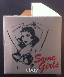 ROLLING STONES Some Girls RARE Vintage Original Promo Wig Box