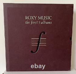 ROXY MUSIC The First Seven Albums 7xLP Box Set (EG Polydor, orig'81) NM/VG++