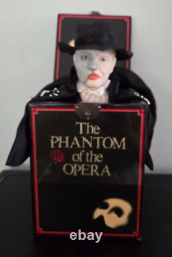 Rare The Phantom of the Opera Limited United States Edition # 2211 Musical Box