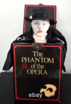 Rare The Phantom of the Opera Limited United States Edition # 2211 Musical Box