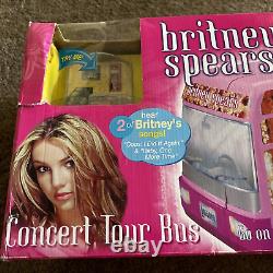 Rare Vintage 2001 Britney Spears Concert Tour Bus, Orig Box & Accessories