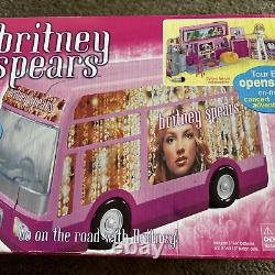 Rare Vintage 2001 Britney Spears Concert Tour Bus, Orig Box & Accessories