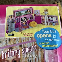 Rare Vintage 2001 Britney Spears Concert Tour Bus, Orig Box & Accessories