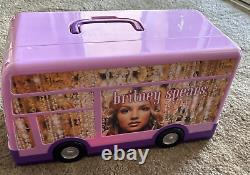 Rare Vintage 2001 Britney Spears Concert Tour Bus, Orig Box & Accessories