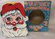 Rare Vintage Yuletide Musical Wood Santa Claus With Original Box See Pictures