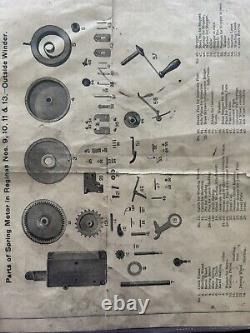 Regina Oak Double Comb Disc Music Box