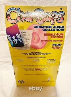 Rock & Roll 56 Sealed Chu Bop Bubble Gum Mini LP Records in Display Box