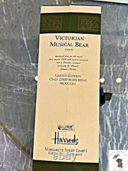 Steiff Harrods Dept. Store Victorian Musical Bear 1993 Limited Edition