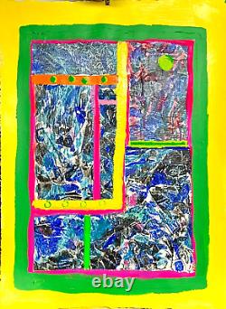 TONE CLUSTER MAGIC BOX No. 2 BY Artist Storyteller TOM WALSH student of Dekooning