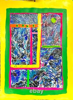 TONE CLUSTER MAGIC BOX No. 2 BY Artist Storyteller TOM WALSH student of Dekooning