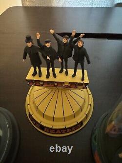 The Beatles Franklin Mint Complete Set Glass Dome Music Boxes